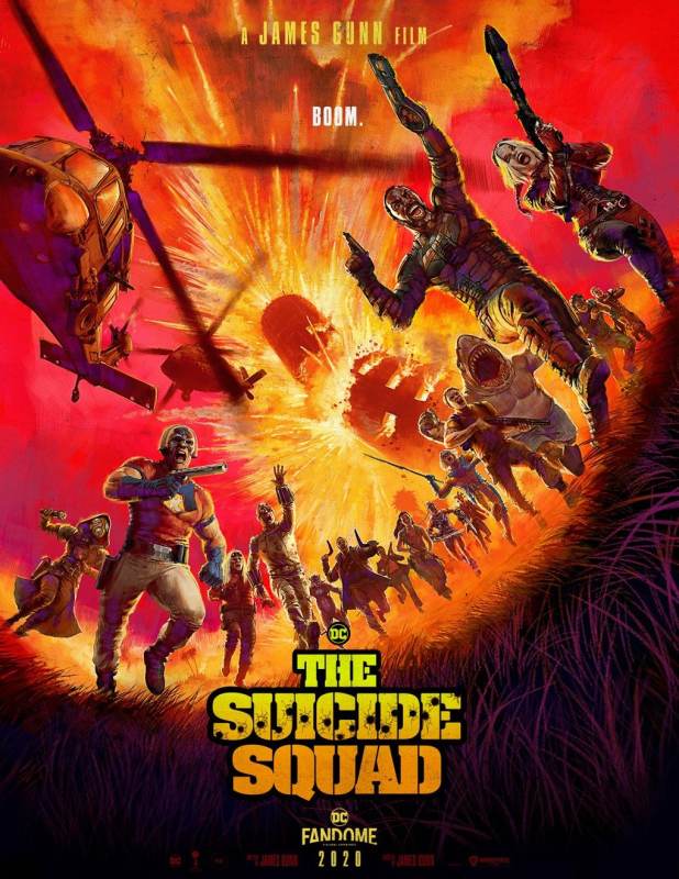 The Suicide Squad James Gunn Poster